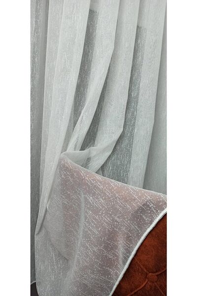 Taç Slub Tulle Curtain 1/3 (SIK) Pleat