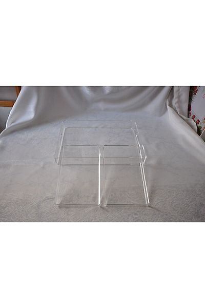 SeHa Design Seha Plexiglass Tray - 1 Piece 5mm Transparent Presentation Tray with 2 Pieces 45Cmx55Cm Plexiglass