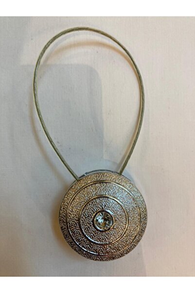 mova perde Магнитна завеса със сребърни каменни колчета