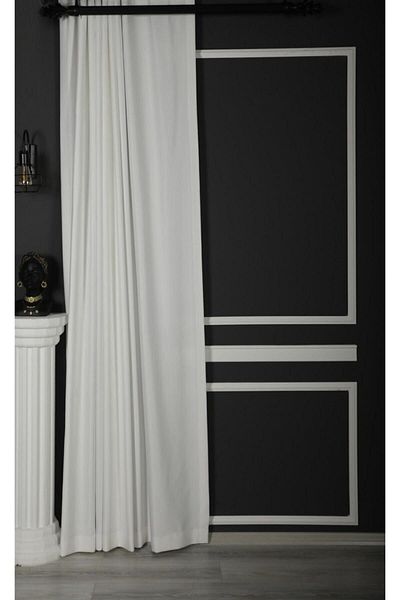 Taç Satin Sunshade Cream Ecru Sunshade