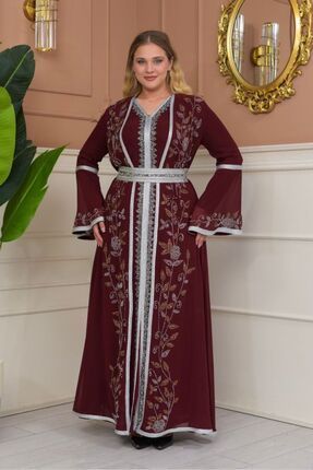 Helen Fashion Kaftan kemerli ikili hem tesettur hem ac k giyilir Fiyat Yorumlar Trendyol