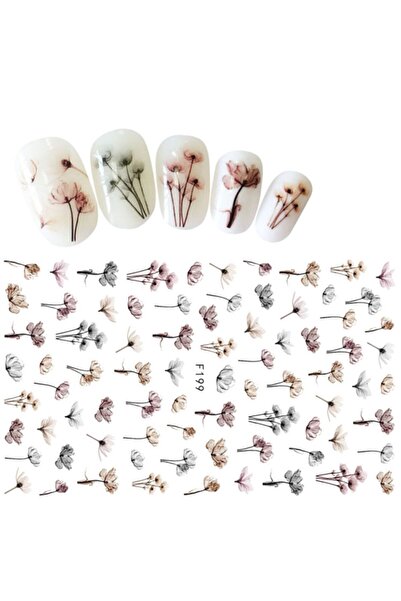 POP Beauty Nail Art Tırnak Süsleme Sticker, Tırnak Dövmesi, Tırnak Tattoo