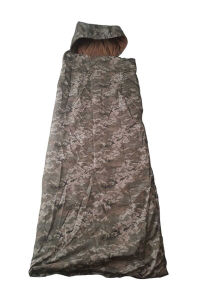 SEVEROZ Military Sleeping Bag - 2.25 X 75 Cm, Camouflage Design, Military Material