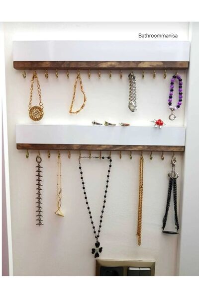 Bathroommanisa Latrex Dolap Içi Takı Askısı Organizer