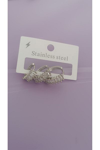 GÜRLER 3-Piece Steel Earring Combination