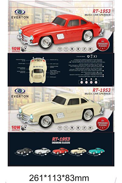 EVERTON RT-1953 CAR LOOK NOSATGIC RADIO MUSIC PLAYER