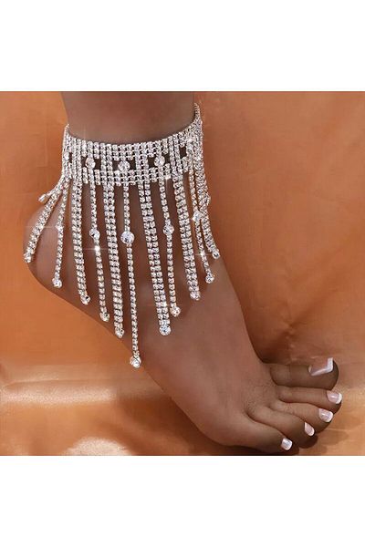 Flaner Paris Aksesuar Cleopatra stone women's anklets