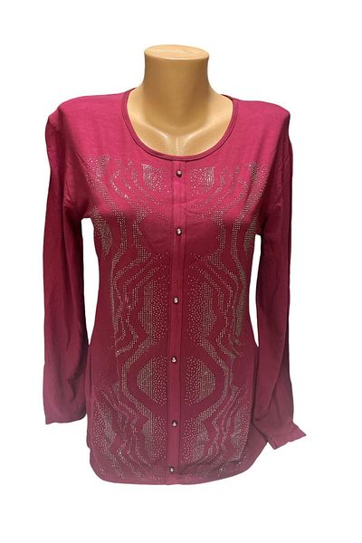 BURSPA Comfortable Cut - Mother Combed Cotton Blouse