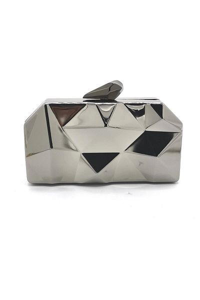 GP GUES POLO Black Metal 921 Women's Evening Dress Bag