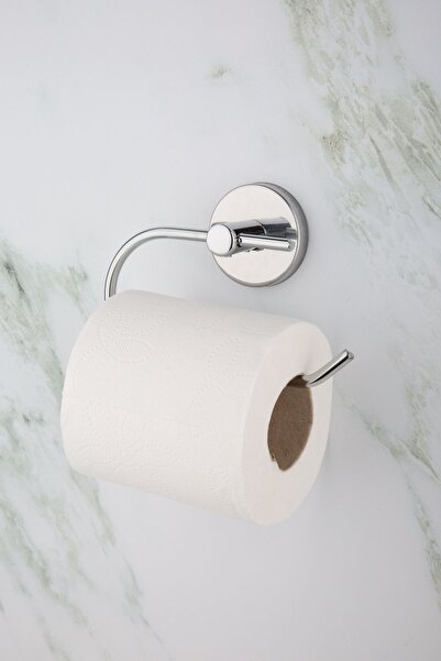 UG Home Σετ αξεσουάρ μπάνιου 2 τεμαχίων με μακρύ θήκη για πετσέτες χρωμίου