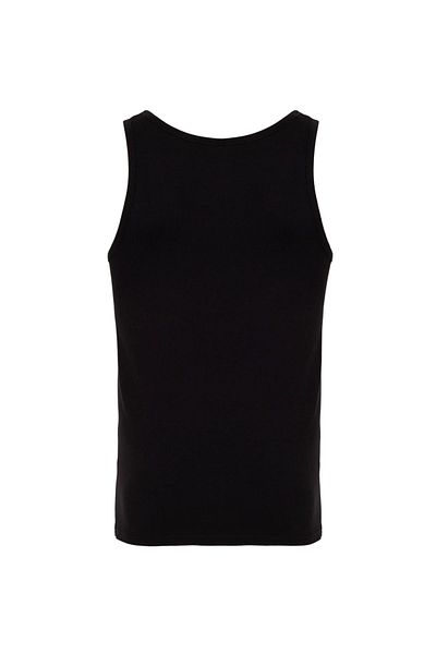 Pierre Cardin طقم رياضي أسود مكون من قطعتين - قطن مودال و ليكرا Q3.U.0O.K5.K.A.P.C