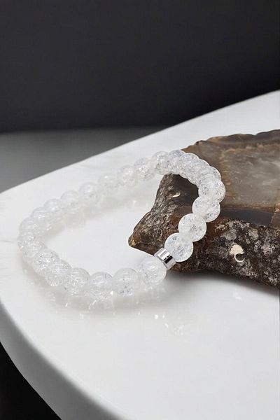 NBS Beautiful Naturel Stones Necef Stylish Unisex Natural Stone Bracelet - Protection, Evil Eye, Positivity - 8 mm