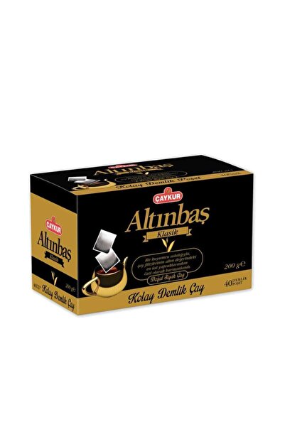 Çaykur Altınbaş Demlik Süzen Poşet Çay 200 Gr. (40 Poşet).