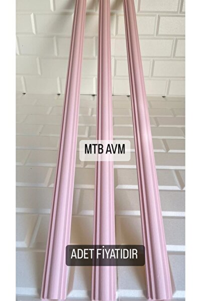 DEKOSA Pembe Minella01 Duvar Çıtası Kendinden Yapışkanlı Stropiyer 4m 100 Cm