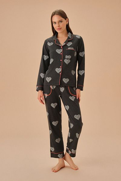 SUWEN Masculine Bubble Pajama Set