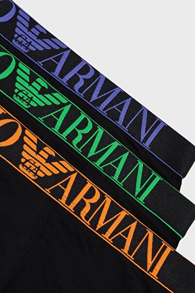 Emporio Armani Органічна бавовна Еластична 3 Pack Боксер Чоловічий BOXER 111357 4R726 29821