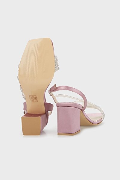 Lela Taş Detaylı Topuklu Abiye Ayakkabı AYAKKABI 347ELLA1815