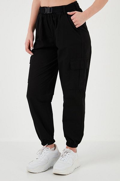 Lela Cotton Regular Fit Jogger Sports Pants PANTS 668YP50312S4