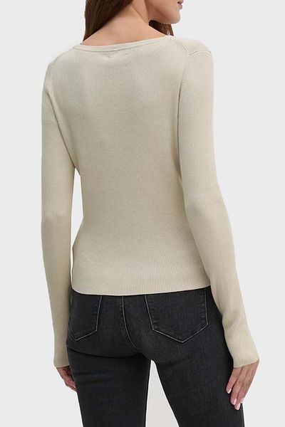 Calvin Klein Cotton Soft Cardigan with Logo - J20J 224239 Pd7