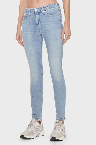 Calvin Klein Cotton High Waist Skinny Leg Skinny Fit Jeans J20J2224441AA JEANS J20J22244