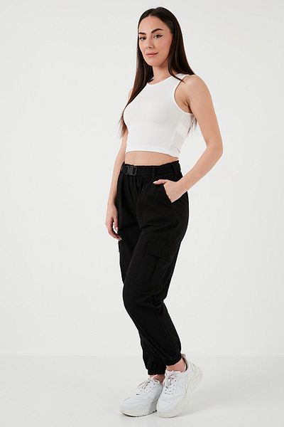Lela Cotton Regular Fit Jogger Sports Pants PANTS 668YP50312S4