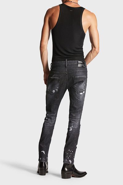 DSquared2 Men's Slim Fit Logo Stretch Cotton Jeans - S74Lb1451 S30357 900