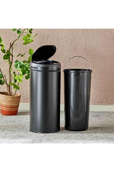 Home Box Inmotion Sensor Dust Bin with Lid and Inner Bucket - 30 L
