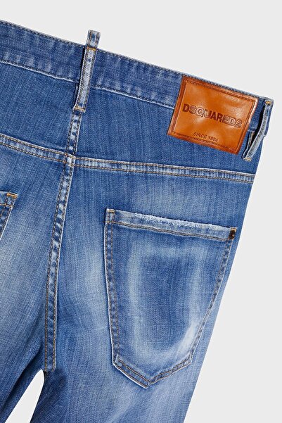 DSquared2 Skater Stretch Cotton Normal Waist Slim Fit Jeans Men'S JEANS S74LB1276 S30342 470