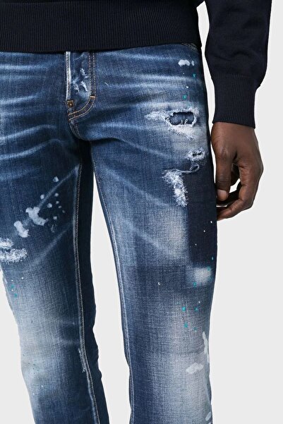 DSquared2 Streç Pamuklu Cool Guy Skinny Fit Jeans Erkek Kot Pantolon S71lb1102 S30342 470