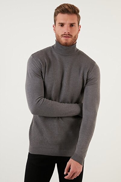 Buratti Regular Fit Turtleneck Cotton Knitwear Sweater Men's Sweater 6353462