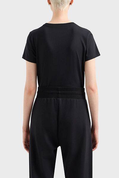 Armani Exchange Tricou din bumbac cu decolteu rotund, cu croiala normală, tricou 3DYT13 YJ8QZ 1200