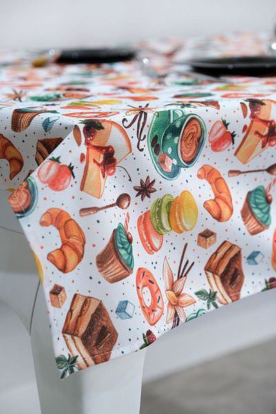 sevilya Tableware Cloth - Liquid Proof Tablecloth, Picnic Cloth