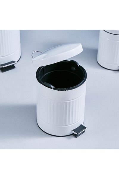 Home Box Country Metal Pedal Bin - 5 L