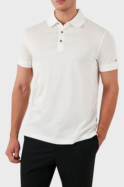 Tommy Hilfiger Men's Polo Neck Slim Fit T-Shirt - Cotton Mw0Mw31545 Ybl
