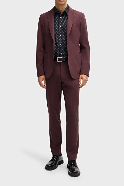 BOSS Desenli Slim Fit Gömlek Erkek GÖMLEK 50520055 001