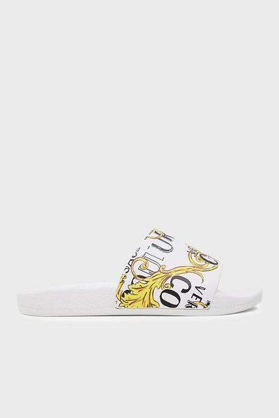 VERSACE JEANS COUTURE Logo Slippers 74VA3SQ3 ZS631 G03