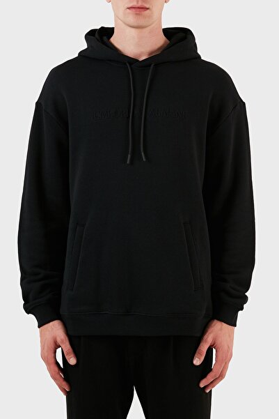 Emporio Armani Cotton Regular Fit Hooded Sweat Men's SWEAT 6R1M7U 1J7DZ 0999