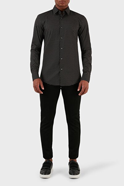 BOSS Desenli Pamuklu Slim Fit Gömlek Erkek GÖMLEK 50502608 260