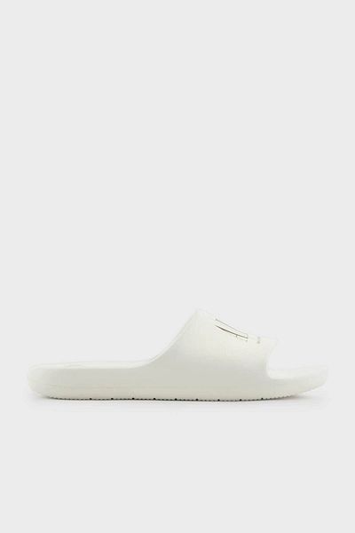 Armani Exchange Ανδρικές φλατ παντόφλες - με λογότυπο, XUP012 XV675 K488