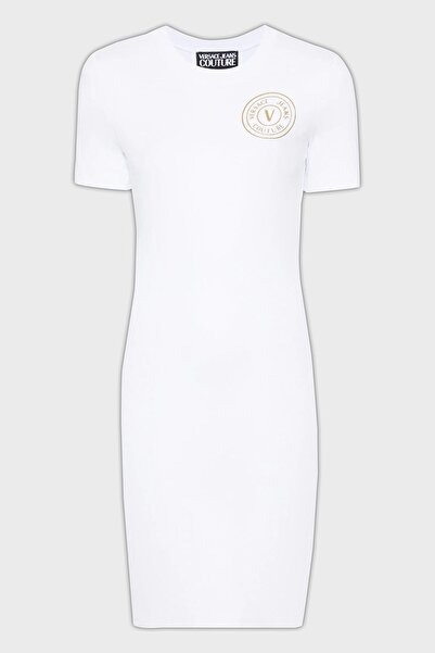 VERSACE JEANS COUTURE Cotton Slim Fit Mini Dress DRESS 76HAOT02 CJ03T G03