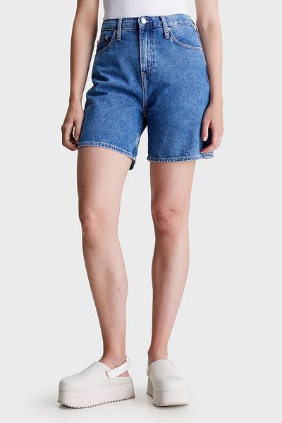 Calvin Klein Krátka sukňa Mom Denim s vysokým pásom - J20J 2228011 A4