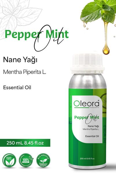 Oleora Nane Yağı, Saf Seyreltilmemiş, Uçucu Yağ. (PEPPERMİNT OİL) Undiluted, ...