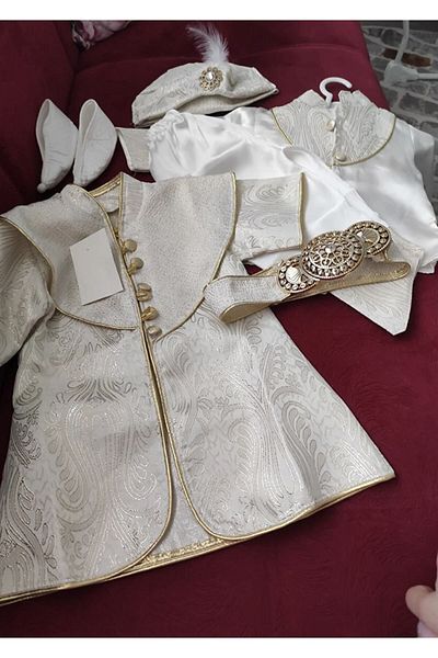 nevrankids Şehzade Baby Boy Mevlüt and Circumcision Outfit Mevlütlük Circumcision Set