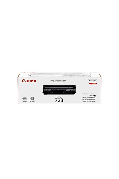Canon Crg 728 Orijinal Siyah Toner