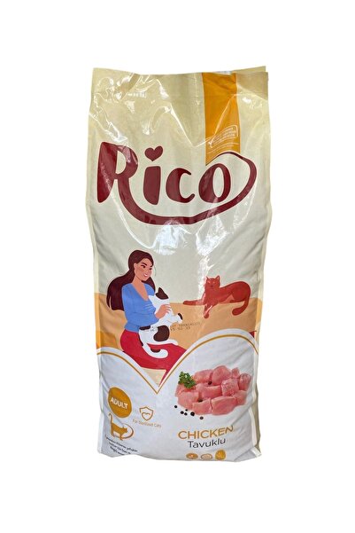 Rico Sterılısed Kedi Maması-Tavuk 15 kg