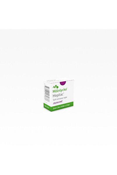 MÖLNLYCKE HEALTH CARE Mepitac 3 M X 2 Cm Yumuşak Silikon Bant(YARA IZİ GİDERİCİ)