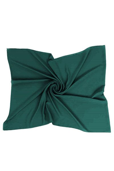 bb handmade collection Bb - Εισαγόμενο απλό σιφόν πράσινο σάλι