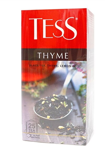Tess Thyme Siyah Poşet Çay
