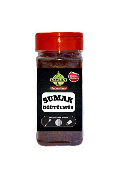 Çamlıca Baharat Sumak 100 Gr PET Ambalaj | Doğal Sumak Baharatı