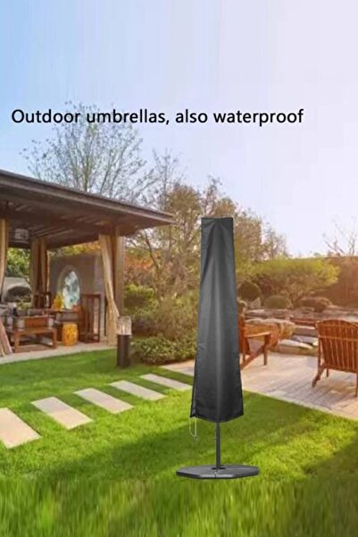 Bundera Nappe Su Geçirmez 2 Metre Plaj Şemsiyesi Örtü Plaj Çadırı Toz Yağmur Önleyici Şemsiye Koruma Kılıfı